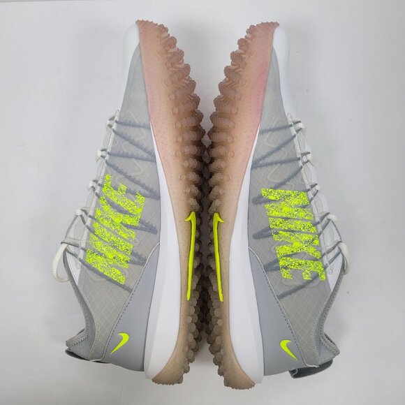 Nike Alpha Huarache 7 Pro TF Lax Men's White Gray Shoes CJ0235-101 US Sz 11.5 - Picture 7 of 10